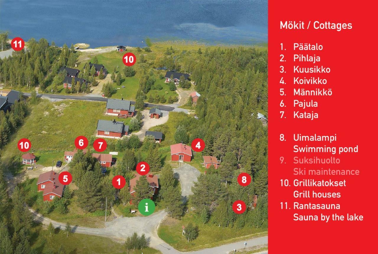 فيلا Yllaeksen Yoepuu Äkäslompolo المظهر الخارجي الصورة