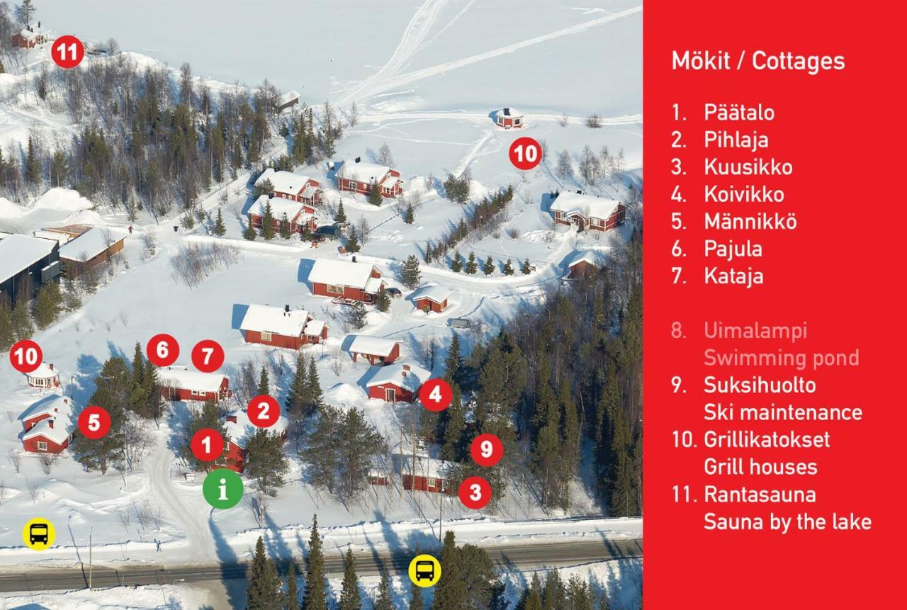 فيلا Yllaeksen Yoepuu Äkäslompolo المظهر الخارجي الصورة